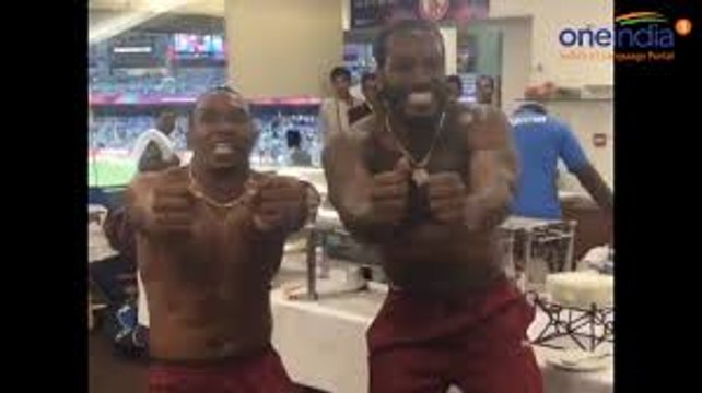 Full Winning Celebration West Indies Semi Final t20 2016 * Watch Brian Lara