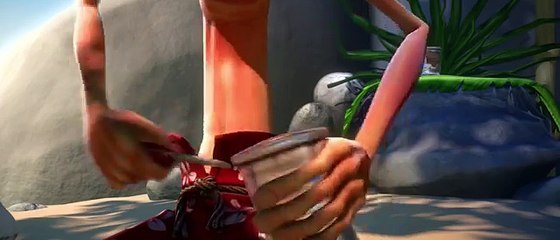 Short Film HD Cartoon  Robinson Crusoe 3D Animation