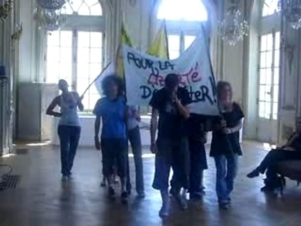 Scene de "rebellion" 25 avril 2007