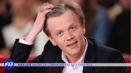 ALEX LUTZ MAÎTRE DE CÉRÉMONIE DES MOLIÈRES - L'ŒIL DU PAF