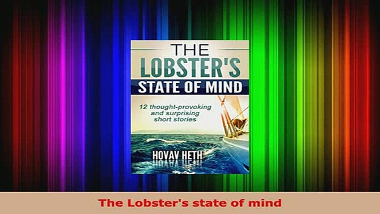 PDF  The Lobsters state of mind Download Full Ebook