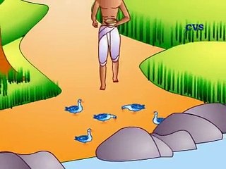 Panchatantra Hindi Animation Stories - Duck Golden Egg