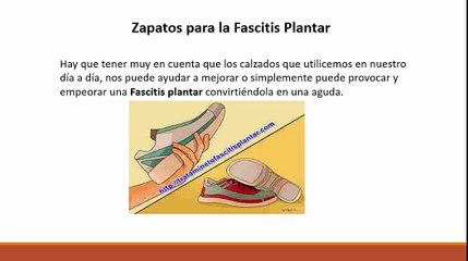 Calzado para Utilizar al Tener Fascitis Plantar