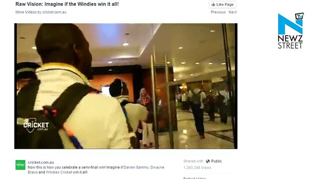 West Indies T20 Semifinal winning performance is hillarious