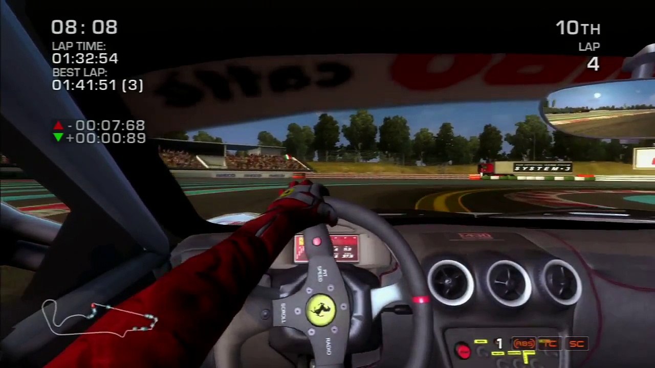 Ferrari Challenge PS3 Gameplay - F430 Challenge at Paul Ricard Circuit