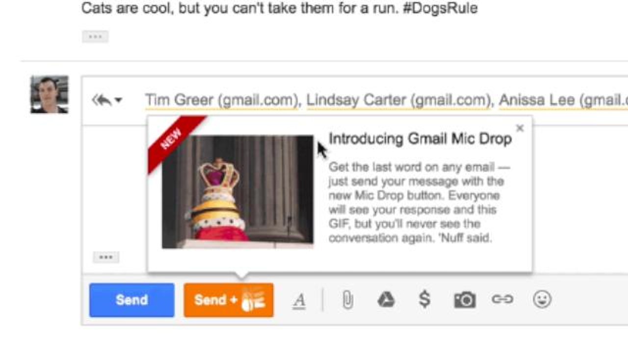 Google's April Fool's 'mic drop' prank backfired