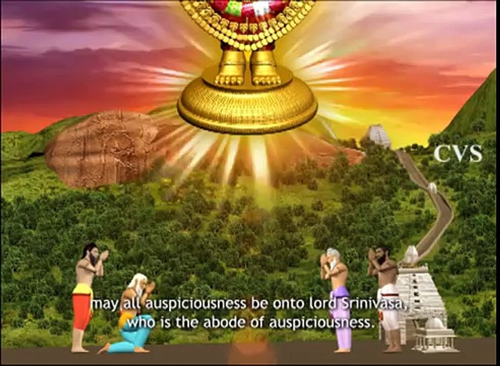 Sri Venkateswara Suprabhatam ( Mangalam) 3D Animation Songs Part - 4