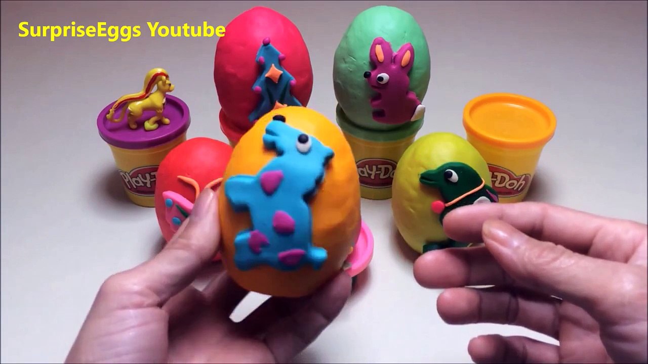 PEPPA PIG Play doh STOP MOTION video - Surprise Egg Play Doh - Animación de Peppa Pig [4k