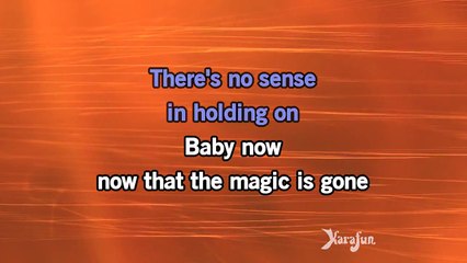 Karaoke Now That The Magic Has Gone - Joe Cocker *