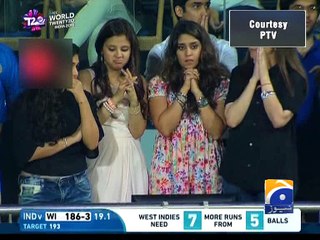 West indies celebration after winning against India -01 April 2016