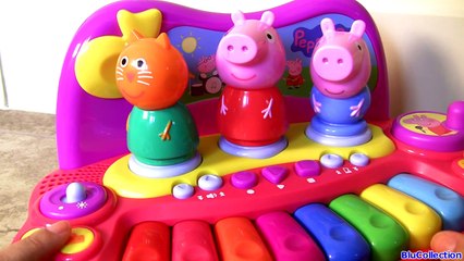 Peppa Pig Piano with George Pig & Candy Cat Learn to Play Music & Songs with Peppas Frien
