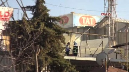 Gaziantep?te Fabrikada Çıkan Yangını İtfaiye Söndürdü