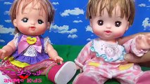 メルちゃん おもちゃ ネネちゃん アンパンマン ぺろぺろチョコ おもちゃアニメ animekids アニメきっず animatoin BabyDoll Mellchan Toy