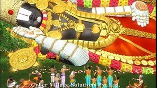 Srinivasa Govinda 3 -Sri Venkatesam Sri Srinivasam Manasa Smarami 3D Animation Vishnu Bhajan Songs