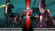 [Mugen - KOF WOJ] Kyo Kusanagi (Glasses) vs. Nameless (Ahuron)