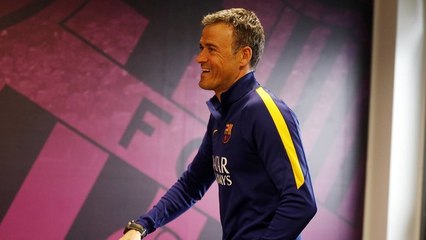 Luis Enrique: “It’s not a game about attacking trios, but the whole team”