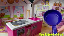 メルちゃん おもちゃアニメ ハンバーグ作るよ❤料理 Toy Kids トイキッズ animation anpanman Baby Doll Mellchan