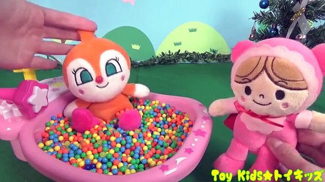 メルちゃん おもちゃアニメ メルちゃんのお風呂にみんなで入ろう❤お風呂 Toy Kids トイキッズ animation anpanman Baby Doll Mellchan