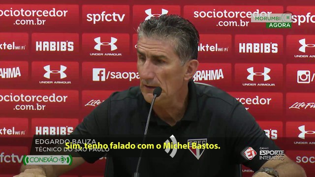 Bauza fala sobre situação de Michel Bastos