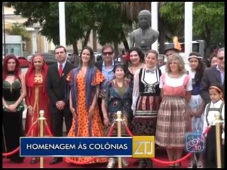 09-11-2015 - HOMENAGEM ÀS COLÔNIAS - ZOOM TV JORNAL