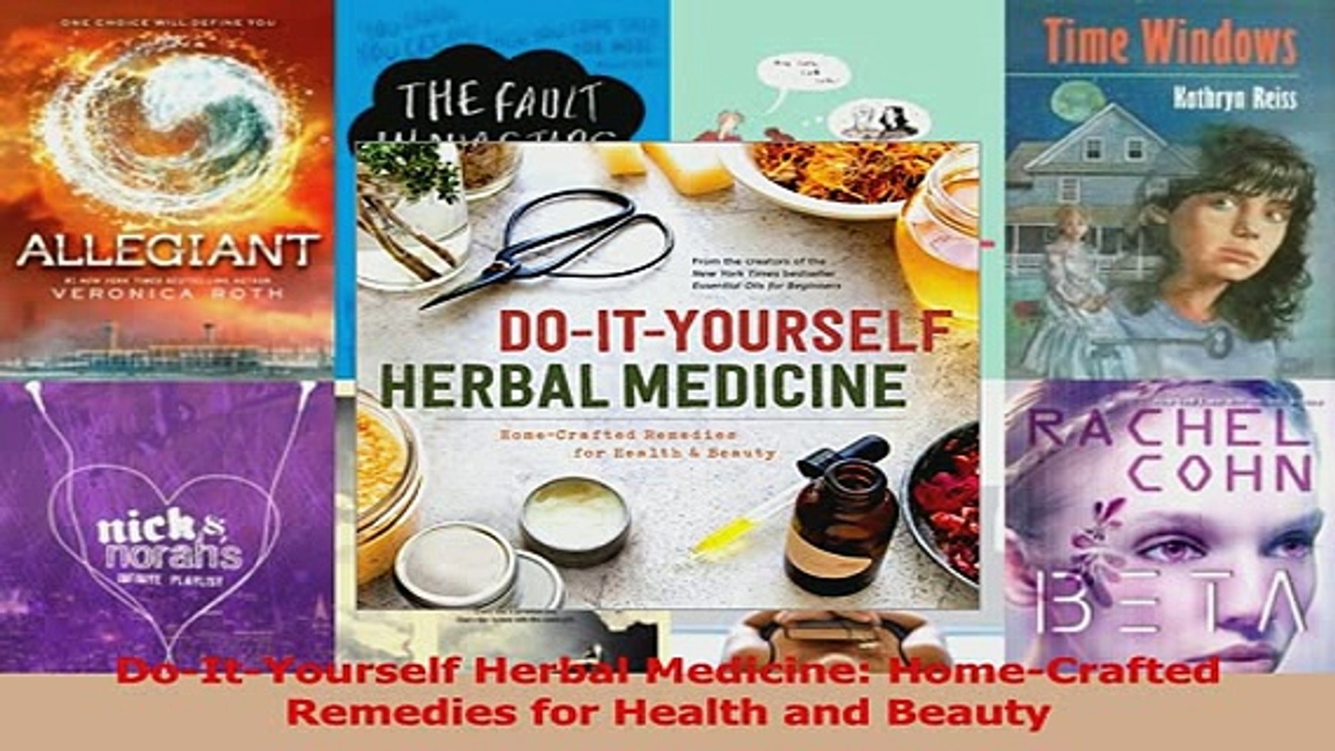 ⁣DoItYourself Herbal Medicine HomeCrafted Remedies for Health and Beauty