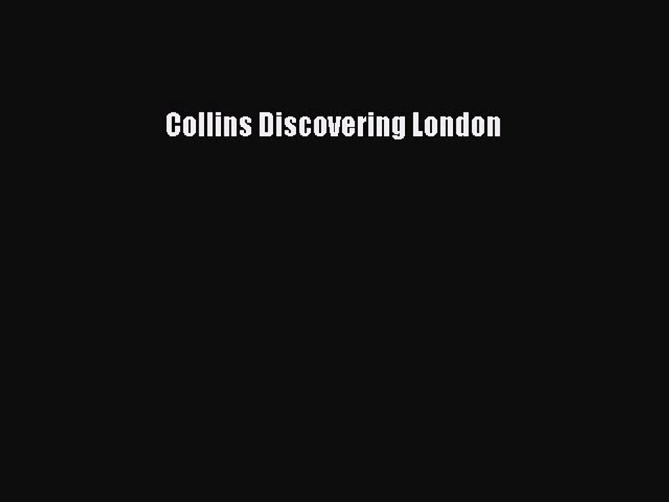 Read Collins Discovering London Ebook Free