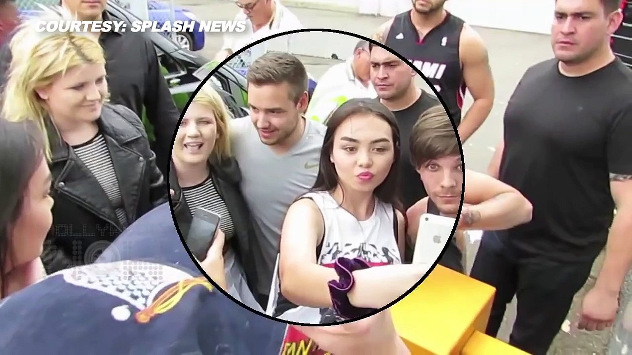 BUTT GRAB: Liam Payne Grabs Louis Tomlinsons Junk on the Brit Awards Red Carpet