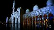 Sheikh Zayed Grand Mosque Projections, Abu Dhabi. UAE