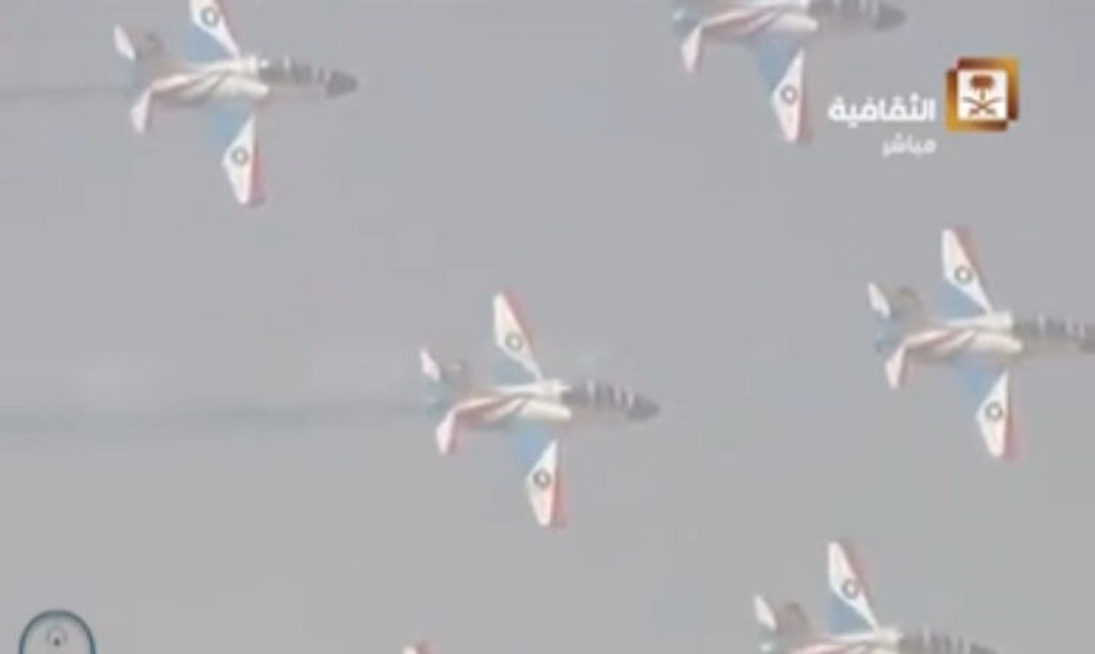 PAF sherdils aerobatic team performance at North Thunder KSA