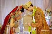 Mixing And Matching Wedding Outfits 2016 - Couples Wedding Fashion00 z- Indian wedding clothes - Bride and groom in traditional Indian