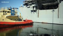 USS Boxer (LHD 4) Amphibious Assault Ship Deploys from San Diego