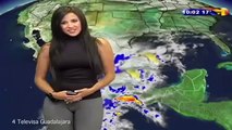 Buzz : La tenue un poil trop moulante de cette miss météo !