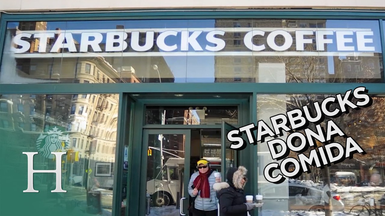 Starbucks dona comida
