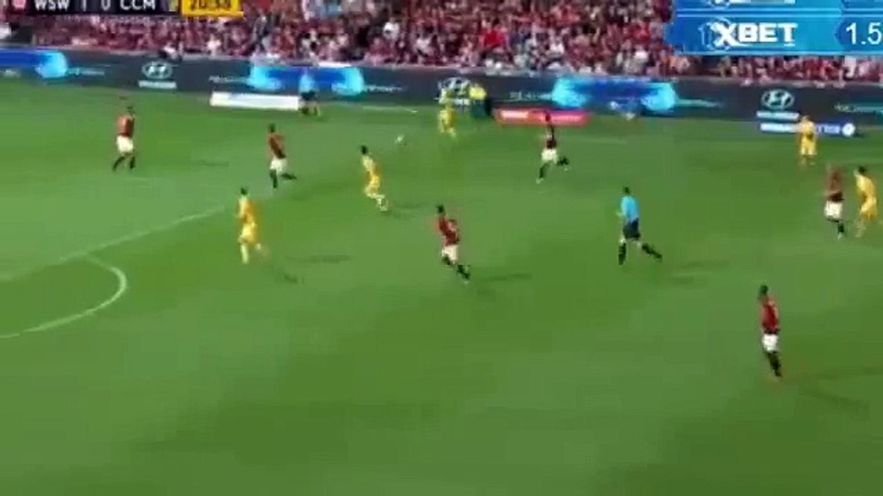 WS Wanderers vs Central Coast Mariners 4-1 Goal Luis Garcia Sanz (01_04_2016) A-League