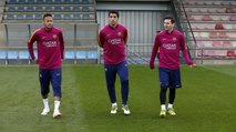 FC Barcelona training session: Ready for El Clásico