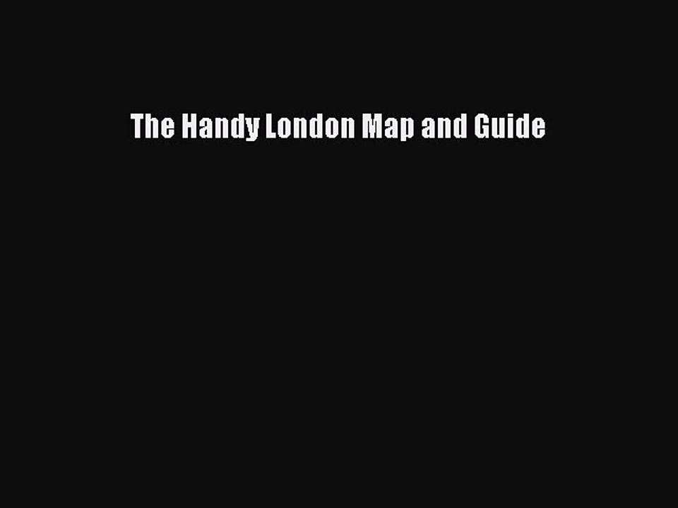 Download The Handy London Map and Guide PDF Online