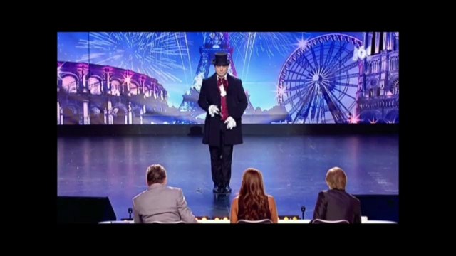 incroyable talent , mime automate , Johnny malle