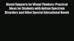 Read Visual Supports for Visual Thinkers: Practical Ideas for Students with Autism Spectrum