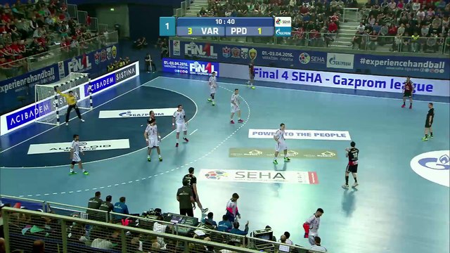 HC VARDAR vs. HC PPD ZAGREB SEHA GAZPROM LEAGUE FINAL4 2016 - SEMI FINAL MATCH2