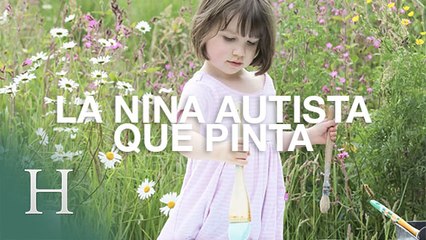 La niña con autismo que pinta obras de arte