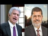 المستشار حسام مكاوى يصدم الابراشى- مرسى هو الرئيس الشرعى والسيسى عمل انقلاب والابراشى يصرخ