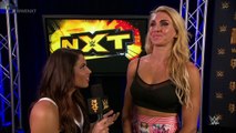 WWE Charlotte & Dana Brooke Backstage Segment show