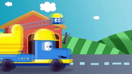 حفارةـ طوم وماط شاحنات البناء| رسوم متحركة بناءة �