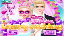 Super Barbie Luxury Wedding - Barbie Super Hero Dress Up and Make Up Game