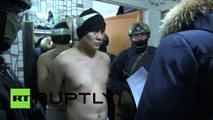 Gang forging passports for ISIS busted near Moscow, 14 detained (FSB special op footage)