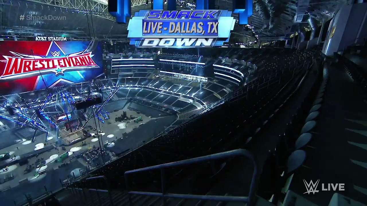 A peek inside AT&T Stadium to see WrestleMania 32s set construction: SmackDown, Mar. 31, 2016