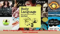 PDF  Body Language How to Read Others Thoughts by Their Gestures Read Online