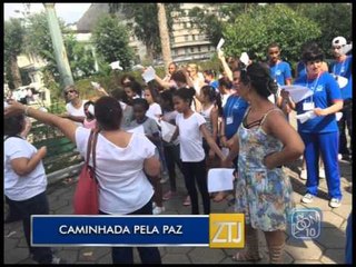 06-11-2015 - CAMINHADA PELA PAZ - ZOOM TV JORNAL