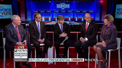 Republican Debate 2016  GOP New Hampshire Debate on ABC News [FULL 1st Hour] 3