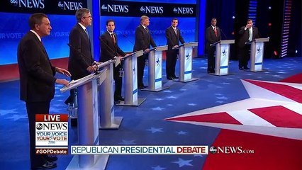 Republican Debate 2016  GOP New Hampshire Debate on ABC News [FULL 1st Hour] 20